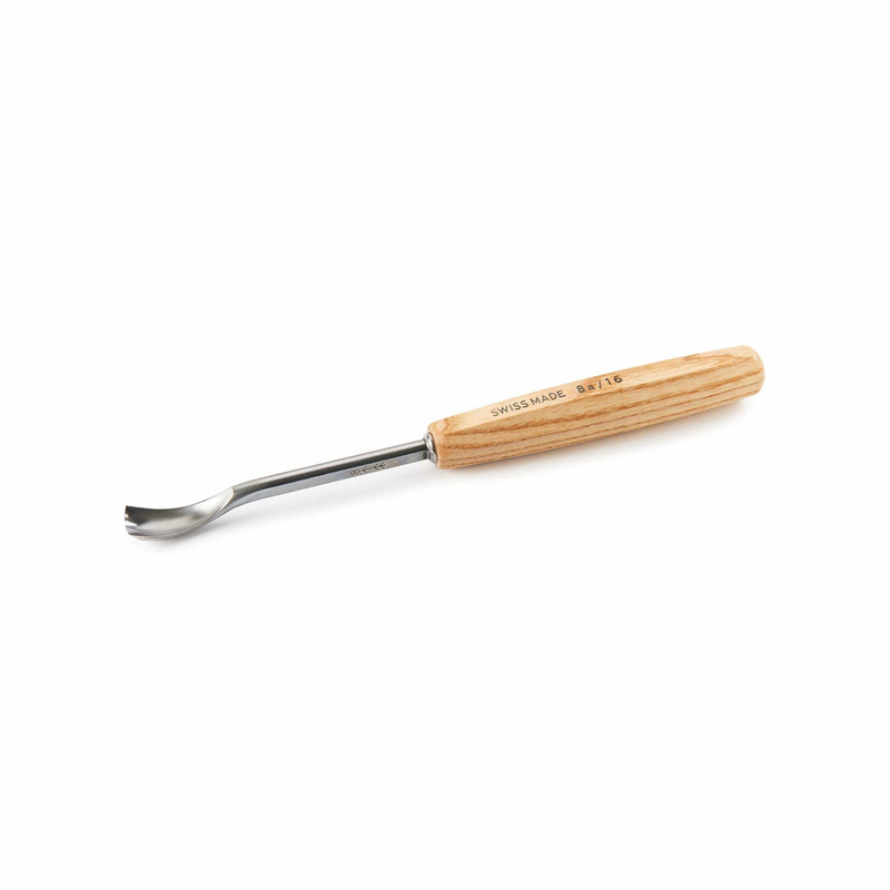 Spoon Gouge - Types:Full Size - Sweep:Number 8 - Size:16 mm